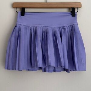 Iscream pleated tennis skirt skort purple 14 L